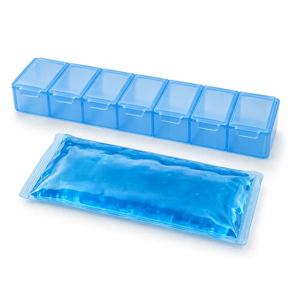 Pastillero organizador; imagen ilustrativa